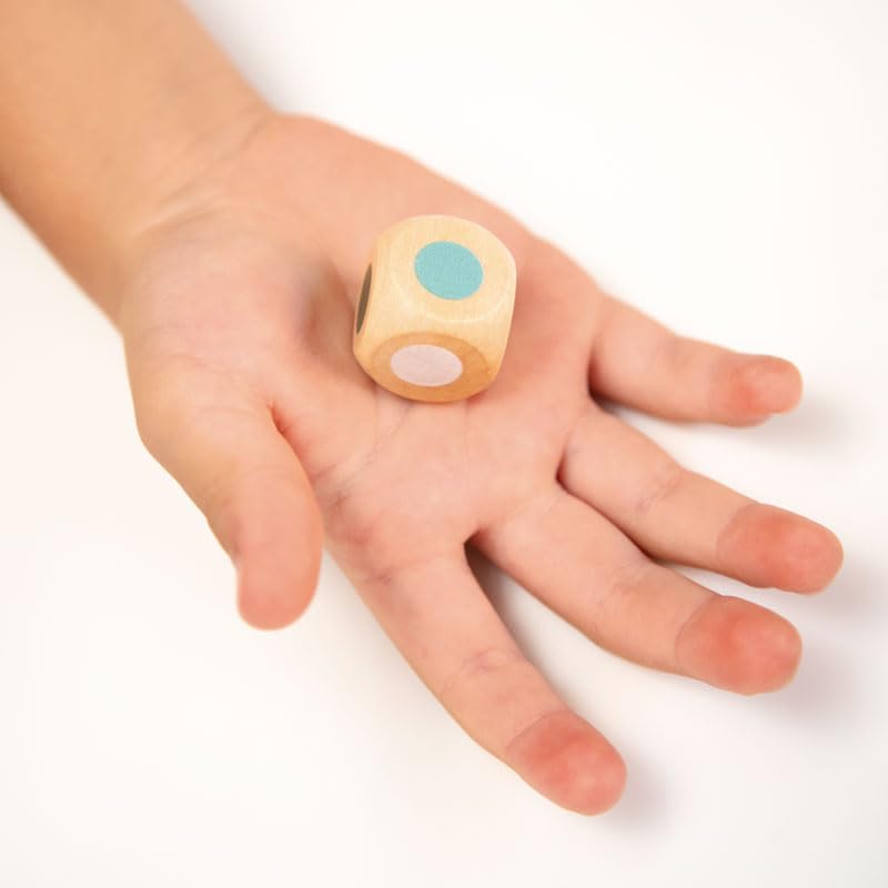 MILAN -S8428911 Wooden Educational Toy, Folding Cylinders 'Coco